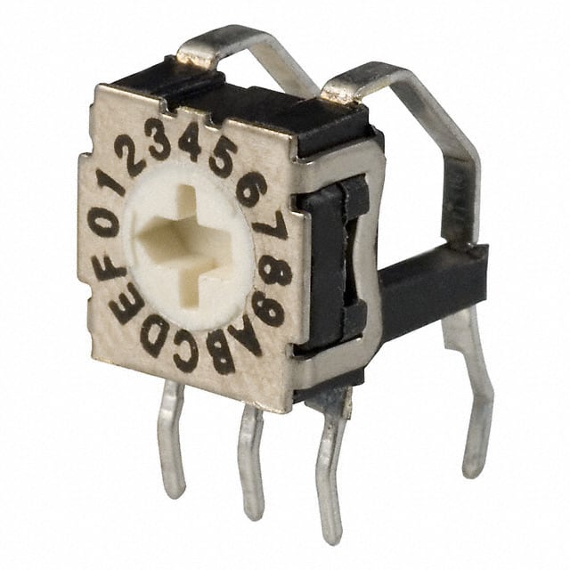 RTE1600V43 C&K                                                                    SWITCH ROTARY DIP HEX 100MA 30V