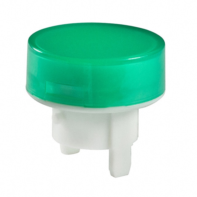 AT486FB NKK Switches                                                                    CAP PUSHBUTTON ROUND GREEN/WHITE