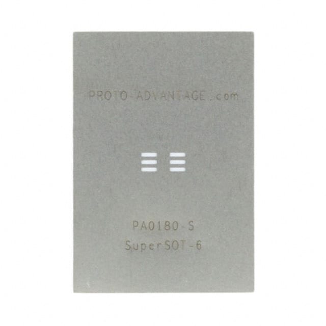 PA0180-S Chip Quik Inc.                                                                    SUPERSOT-6/TSOT-6 STENCIL