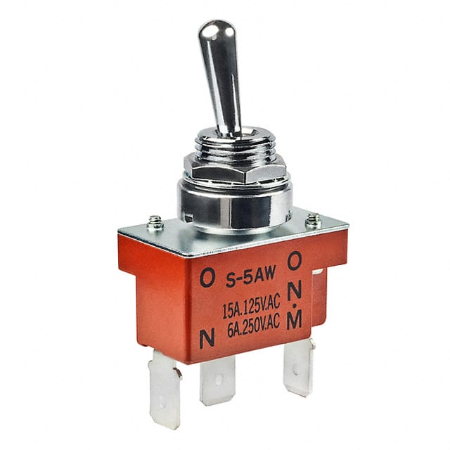 S5AWF NKK Switches                                                                    SWITCH TOGGLE SPDT 15A 125V