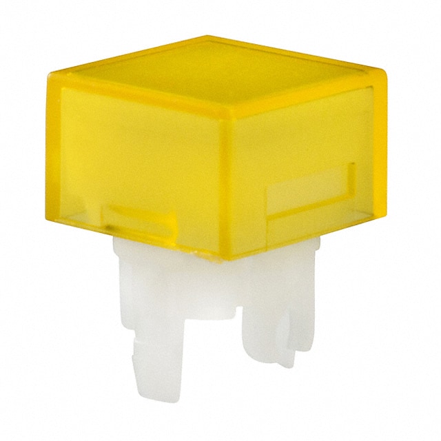 AT4166DB NKK Switches                                                                    CAP PUSHBUTTON SQUARE AMBER/WHT