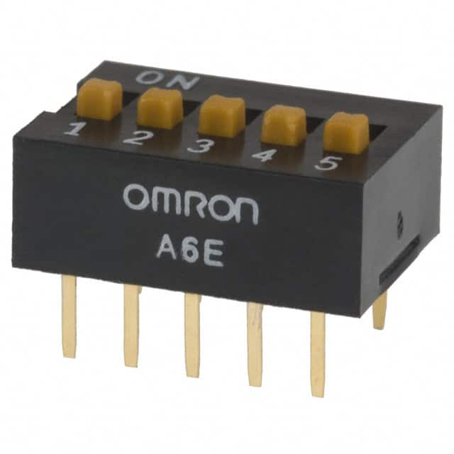 A6E-6101-N Omron Electronics Inc-EMC Div                                                                    SWITCH SLIDE DIP SPST 25MA 24V