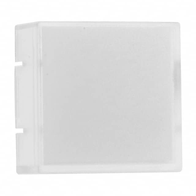 1K1116 MEC Switches                                                                    CAP TACTILE SQUARE FROSTED WHITE