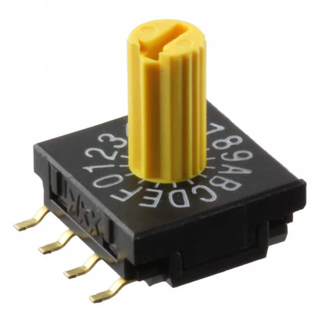 FR02KC16P-R NKK Switches                                                                    SW ROTARY DIP HEX COMP 100MA 5V