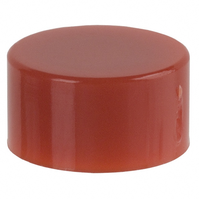 AT496C NKK Switches                                                                    CAP PUSHBUTTON ROUND RED