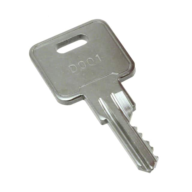 115441001 C&K                                                                    KEY REPLACEMENT D001 CODE BRASS