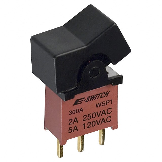 300AWSP1J1M2QE E-Switch                                                                    SWITCH ROCKER SPDT 5A 120V