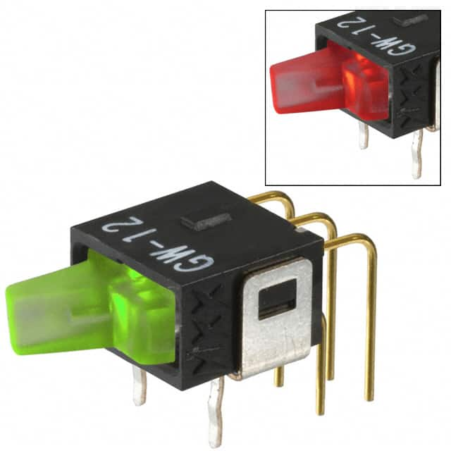 GW12LJHCF NKK Switches                                                                    SWITCH ROCKER SPDT 0.4VA 28V