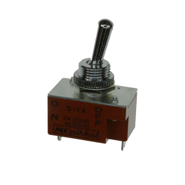 S1A NKK Switches                                                                    SWITCH TOGGLE SPST 15A 125V