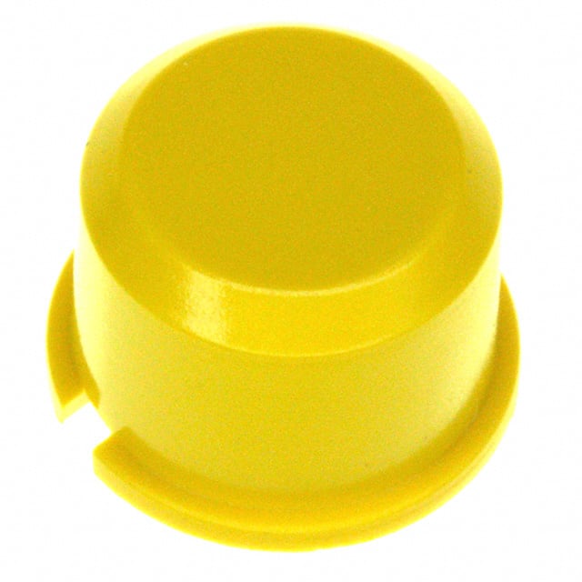 1D04 MEC Switches                                                                    CAP TACTILE ROUND YELLOW