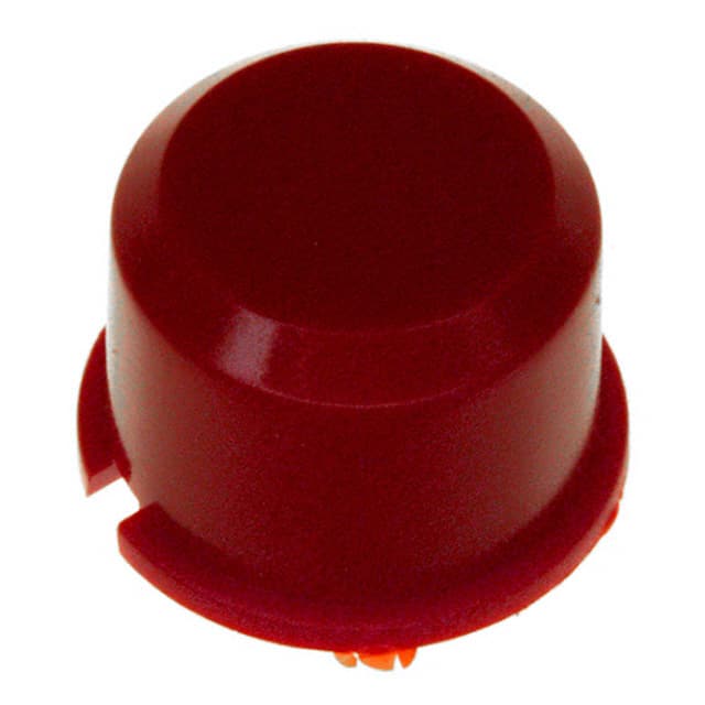 1D38 MEC Switches                                                                    CAP TACTILE ROUND NOBLE RED