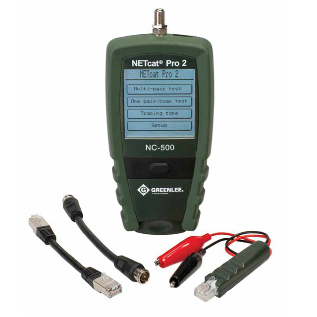 NC-500 Greenlee Communications                                                                    TESTER NETCAT PRO VDV WIRING