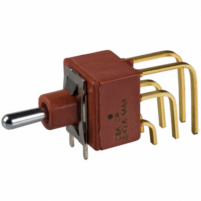 E203MD1AV2BE C&K                                                                    SWITCH TOGGLE DPDT 0.4VA 20V