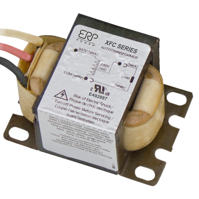 XFC160-347/480-277 ERP Power, LLC                                                                    TRANSFORMER ISO 347/480V 160VA