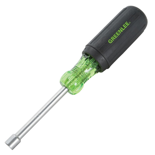 0253-12C Greenlee Communications                                                                    NUT DRIVER HEX SOCKET 1/4