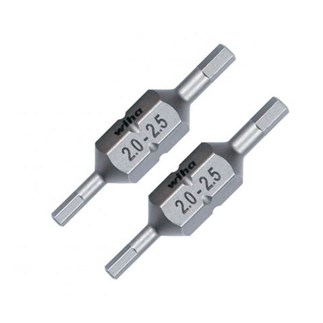 77719 Wiha                                                                    BIT DOUBLE ENDED HEX 2MM 2.5MM