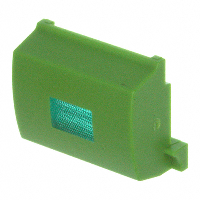 1C022 MEC Switches                                                                    CAP TACTILE RECT GRN/GRN LENS