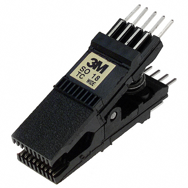 923660-18 3M                                                                    18-PIN TEST CLIP ALLOY SOIC .30