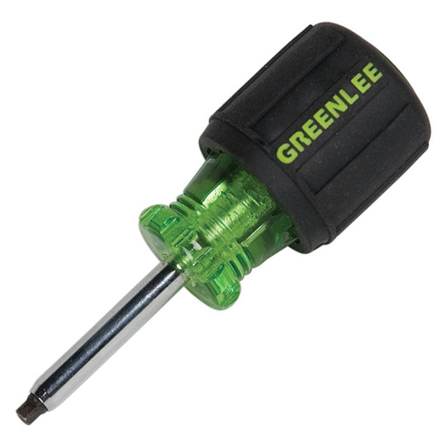 0353-32C Greenlee Communications                                                                    SCREWDRIVER SQUARE #1 3.0