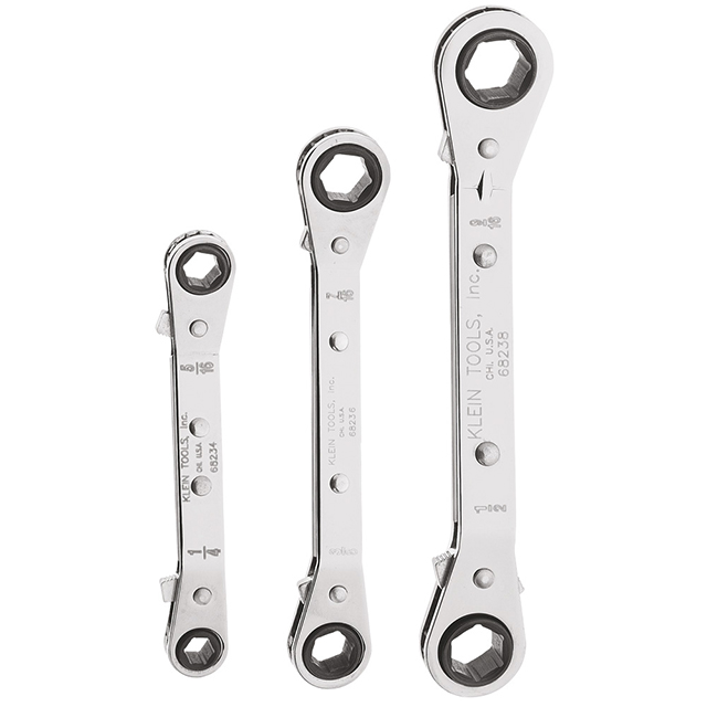 68244 Klein Tools, Inc.                                                                    WRENCH WRENCH SET 1/4