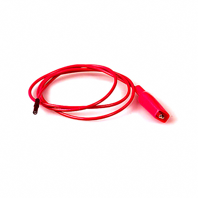 9864-24 RED E-Z-Hook                                                                    PATCHCRD SCKT-MINI ALLIG CLP RED