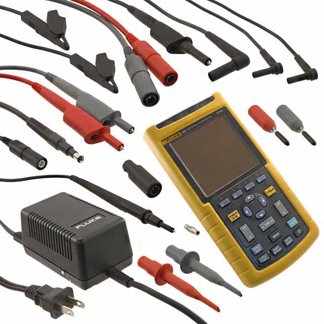 FLUKE-124/003 Fluke Electronics                                                                    INDUSTRIAL SCOPEMETER 40MHZ