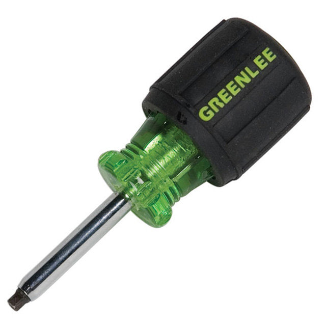 0353-33C Greenlee Communications                                                                    SCREWDRIVER SQUARE #2 3.0