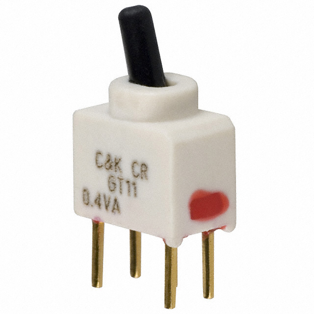 GT11MV3BE C&K                                                                    SWITCH TOGGLE SPDT 0.4VA 20V