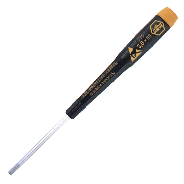 27510 Wiha                                                                    SCREWDRIVER HEX 0.9MM 4.7