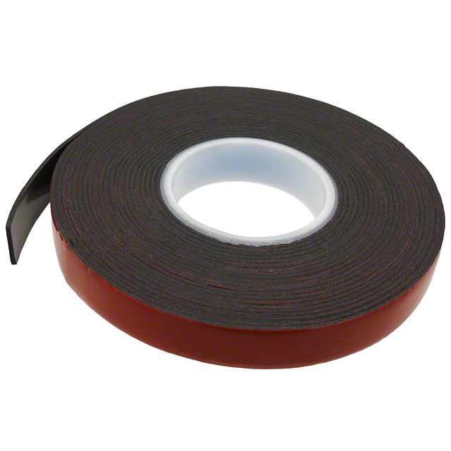 0.25-5-5952 3M (TC)                                                                    TAPE DBL COATED BLACK 1/4