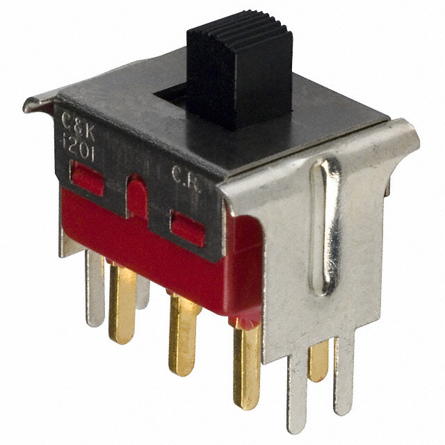 1203M2S3V3BE2 C&K                                                                    SWITCH SLIDE DPDT 0.4VA 20V