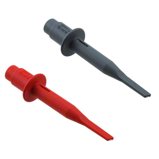 HC120 Fluke Electronics                                                                    HOOK CLIPS SET OF 2 RED AND GRAY