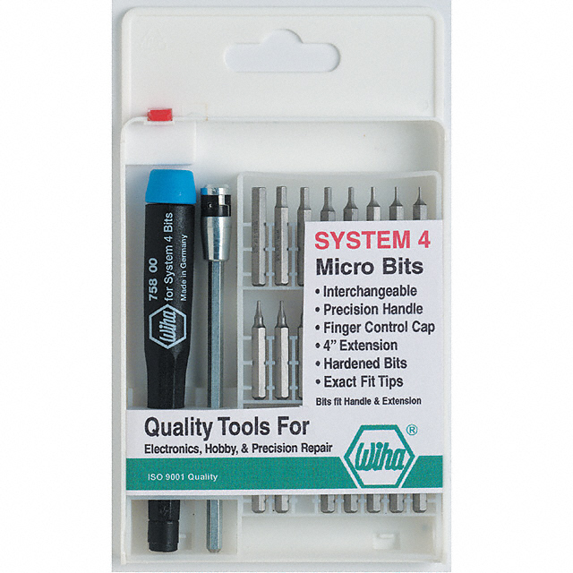 75997 Wiha                                                                    BIT SET ASSORTED W/CASE 25PC