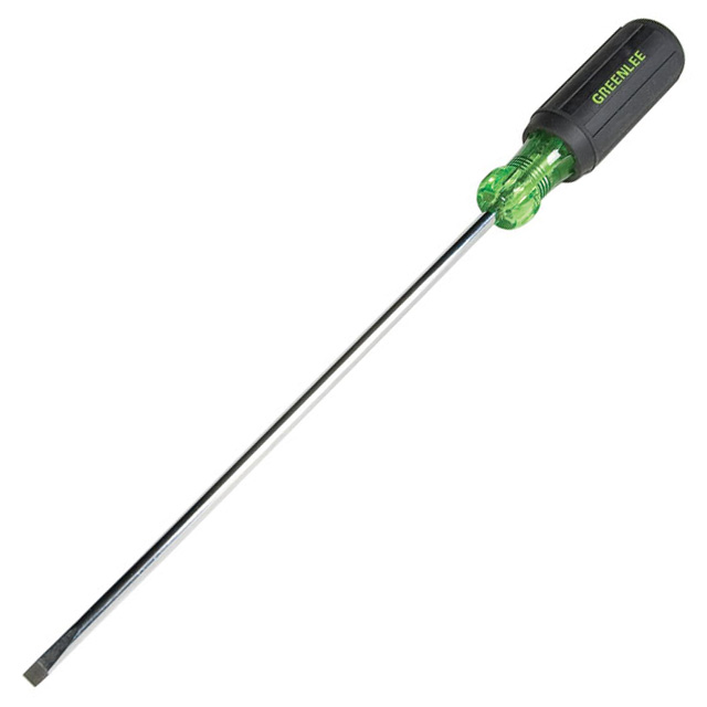 0153-23C Greenlee Communications                                                                    SCREWDRIVER SLOTTED 3/16