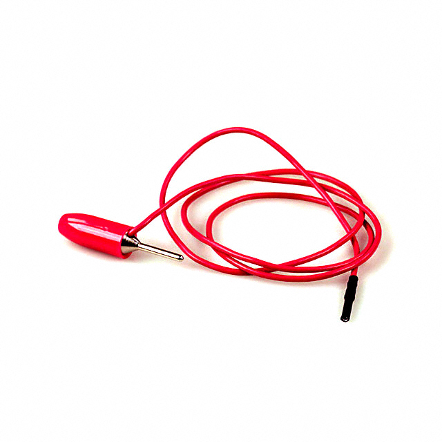 9866-24 RED E-Z-Hook                                                                    PATCHCORD SCKT-STKG PIN PLUG RED