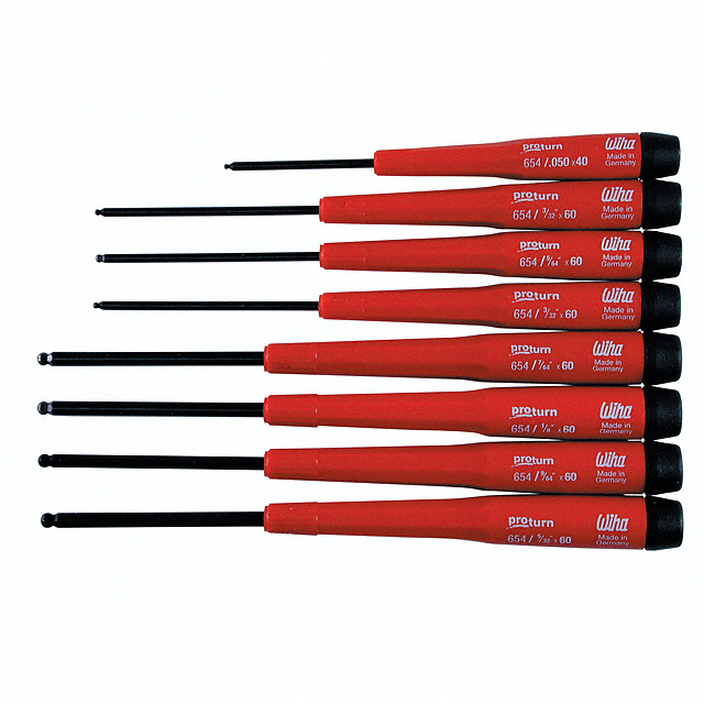 95490 Wiha                                                                    SCREWDRIVER SET HEX 8PC