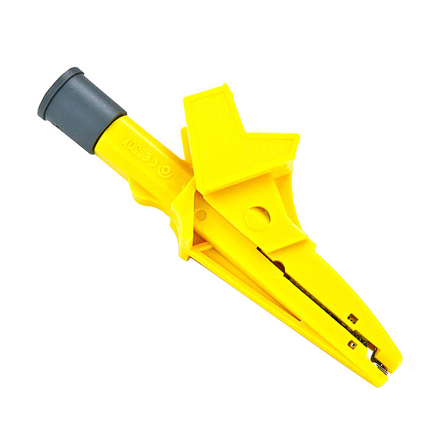 CT3147-4 Cal Test Electronics                                                                    INSULATED ALLIGATOR IP2X YELLOW