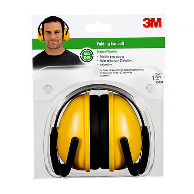 93091-80025L 3M                                                                    L&G FOLDING EARMUFF 3PC