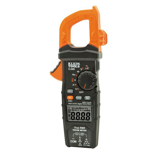 CL800 Klein Tools, Inc.                                                                    DIGITAL CLAMP METER, AC/DC AUTO-