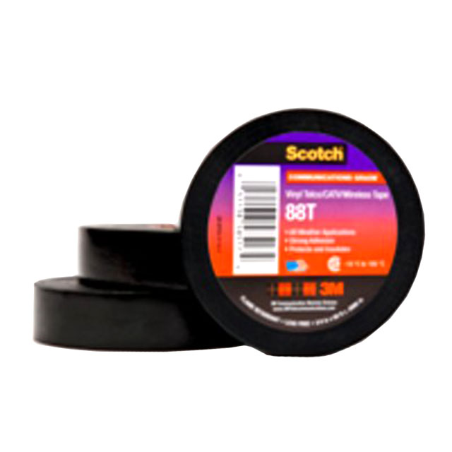 88T-1X36 3M                                                                    TAPE ELECTRICAL BLACK 1