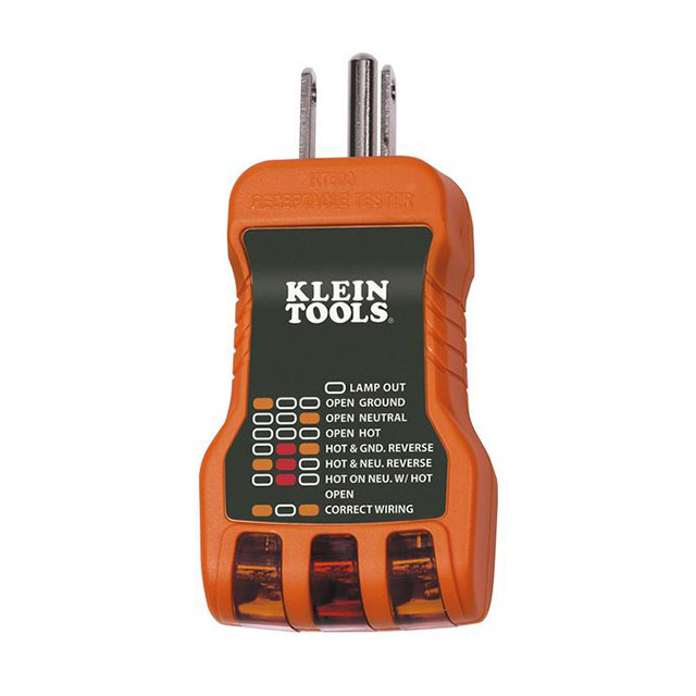 RT500 Klein Tools, Inc.                                                                    RECEPTACLE TESTER - USA MADE