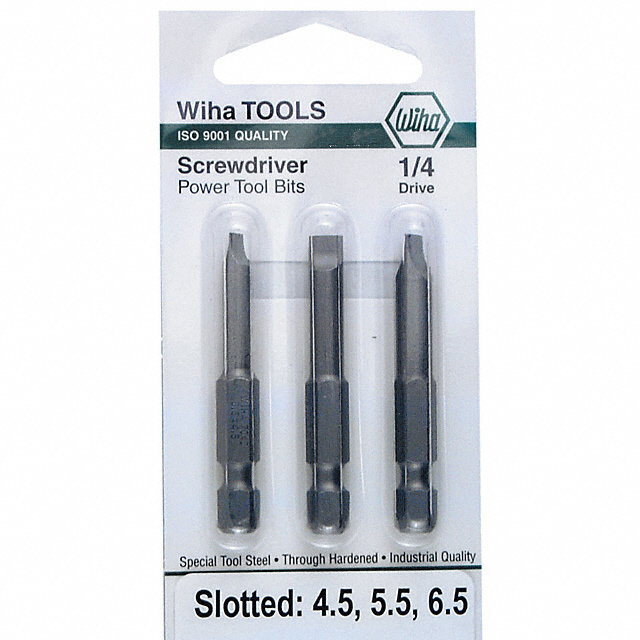 74050 Wiha                                                                    BIT SET SLOTTED 3PC