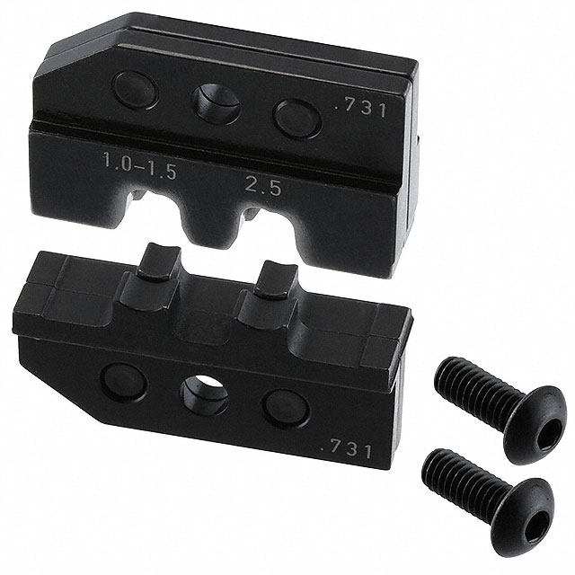 539731-2 TE Connectivity AMP Connectors                                                                    TOOL DIE SET FOR 6.3MM FF