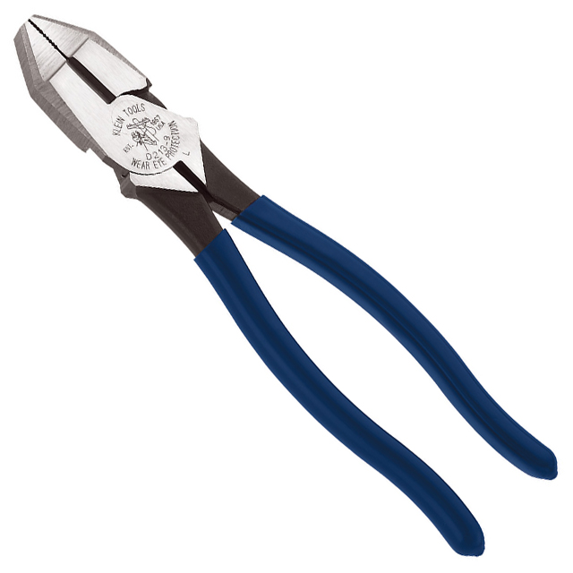 D213-9 Klein Tools, Inc.                                                                    PLIERS COMBO FLAT NOSE 9.38