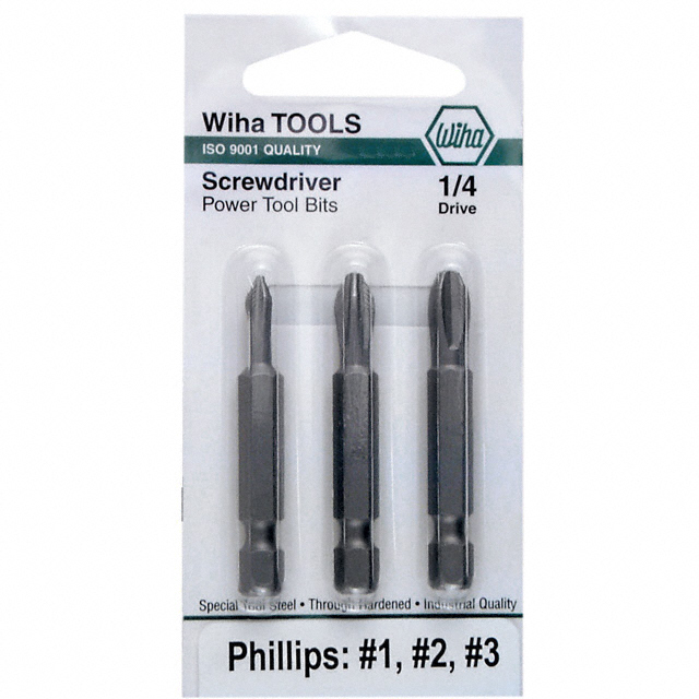 74150 Wiha                                                                    BIT SET PHILLIPS 3PC