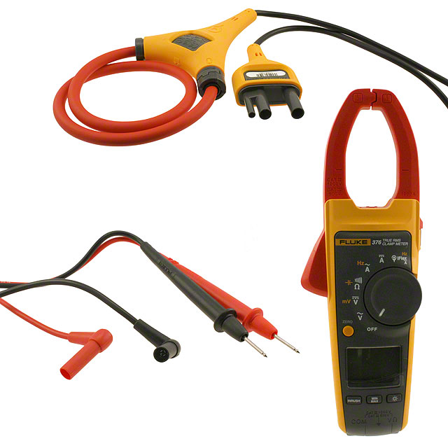 FLUKE-376 Fluke Electronics                                                                    1000A TRMS AC/DC CLAMP W/IFLEX