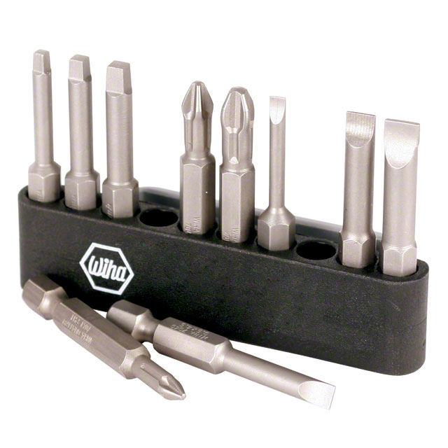 74988 Wiha                                                                    BIT SET ASSORT W/BELT PACK 10PC