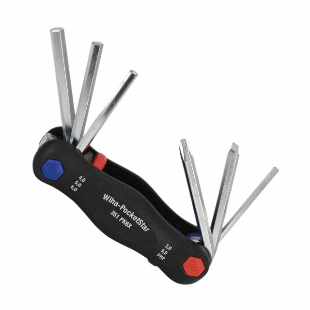 35198 Wiha                                                                    HEX KEY SET ASSORTED 6PC