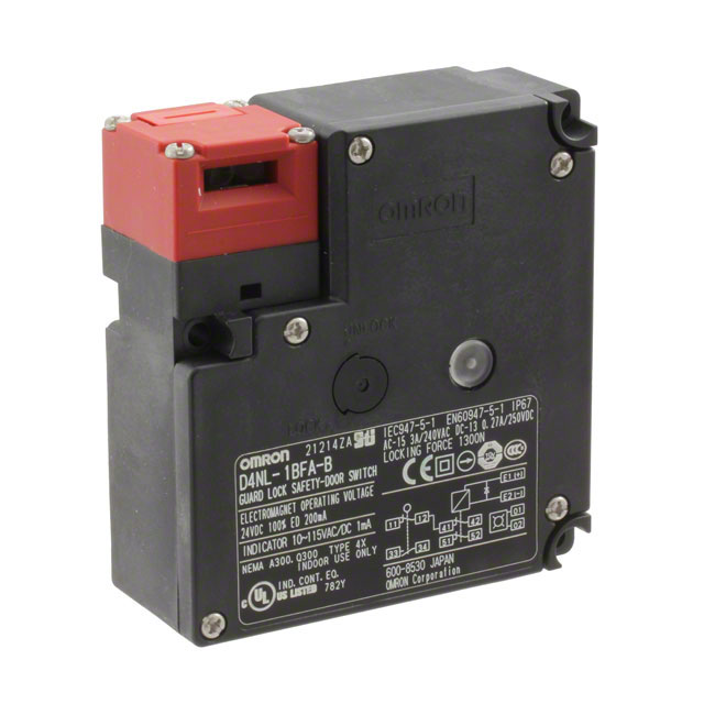 D4NL-1BFA-B Omron Automation and Safety                                                                    SWITCH SAFETY DPST 3A 240V