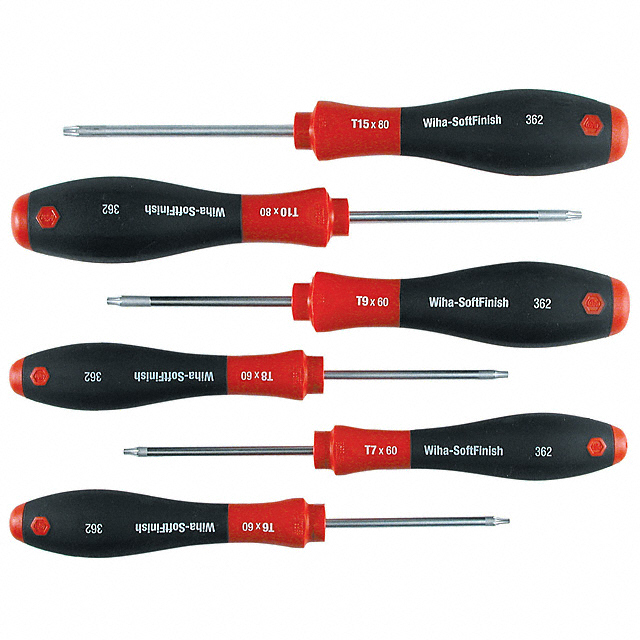 36291 Wiha                                                                    SCREWDRIVER SET TORX 6PC